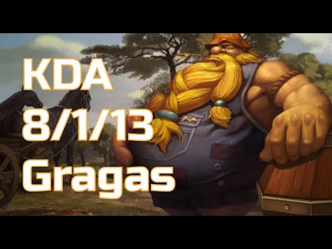 LOL Gragas VS Kayn - Jungle NA Challenger V10.11