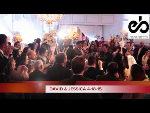 EMAD BATAYEH-DAVID & JESSICAS WEDDING  4-18-15