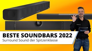 Beste Soundbar 2022. Sennheiser Ambeo Max, Ambeo Plus oder Devialet Dione. Surround Sound Heimkino