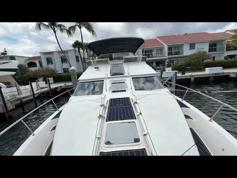 2001 Sea Ray 450 Express Bridge Video