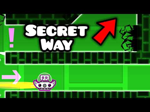 I Hid Secret Ways In Geometry Dash!
