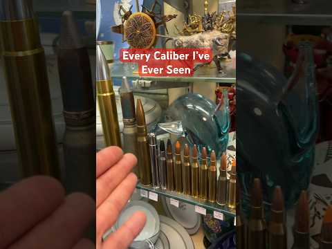 EVERY Caliber I’ve EVER SEEN #gun #tactical #civtac