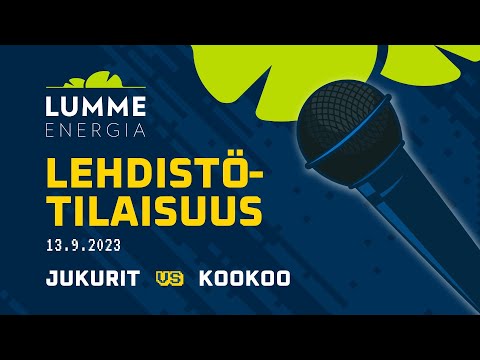 Lumme Energian lehdistötilaisuus Jukurit-KooKoo 13.9.2023