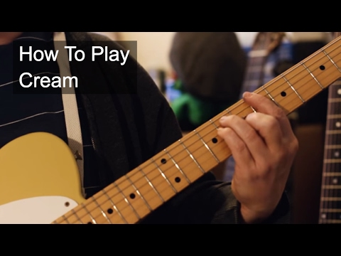 Cream Prince Guitar Tutorial