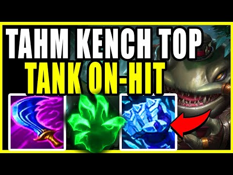 TAHM KENCH TANK ON-HIT TOP SEASON 11! SLOWS, ATTACK SPEED, TOO OP! - League of Legends