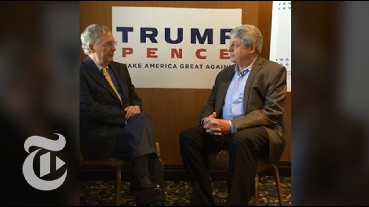 Mitch McConnell Discusses Republican Convention | The New York Times