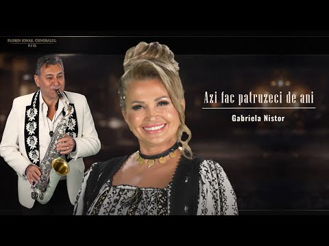 Azi fac patruzeci de ani – Gabriela Nistor | Cântec de petrecere (videoclip oficial)