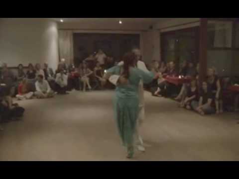 María del Carmen Romero  and  Jorge Dispari  are  dancing  to  the  milonga  "  Milonga, Vieja Milonga  "