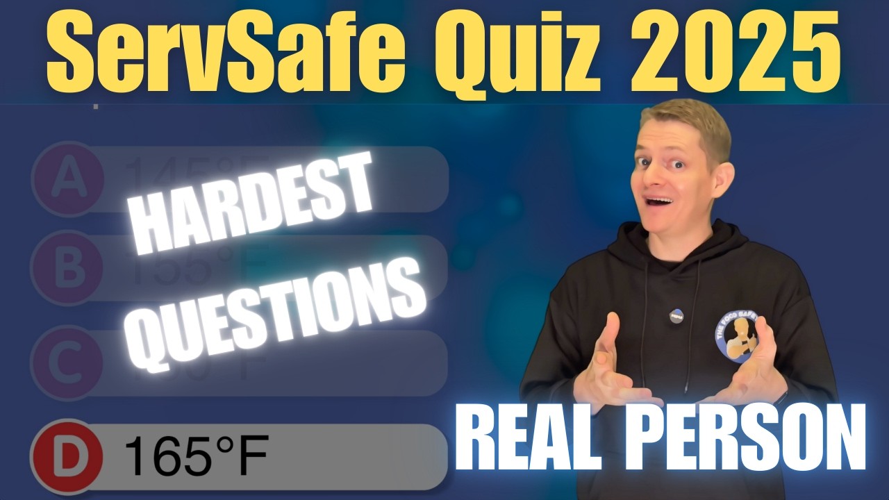 Hardest ServSafe Food Handler Questions + Ways To REMEMBER!