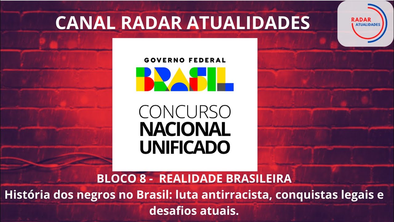 Concurso Público Nacional Unificado - CNU / REALIDADE BRASILEIRA