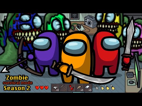 Season 2 Complete - Survival Mode 🛠 Among Us Zombie