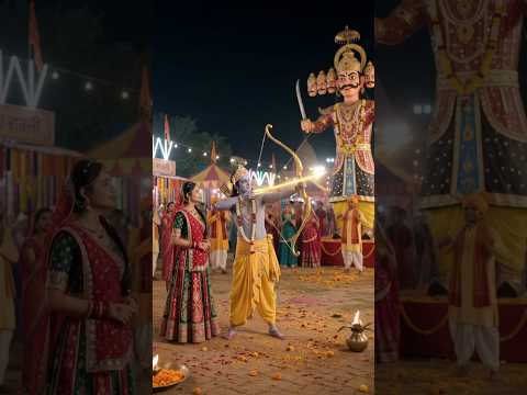 Radha venda con devoción el brazo de Krishna