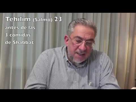 Salmo 23 antes de cada comida de Shabbat  Por el maestro Albert Gozlan