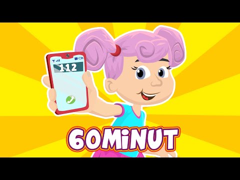 MIX 112 NUMER ALARMOWY - 60 MINUT Piosenek dla dzieci Śpiewające Brzdące 🤣🥳🤪