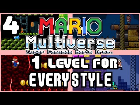 Mario Multiverse: 1 Level For All 23 Styles (4)
