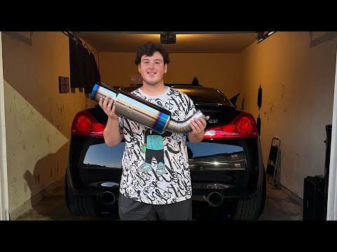 Making THE LOUDEST G37 Exhaust! | Tomei ExpremeTi + Test Pipes