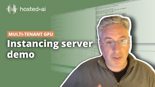 Multi tenant GPU instancing server demo