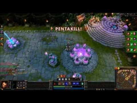 League of Legends: Top 5 PENTAKILLS in lvl 1 - Great skill