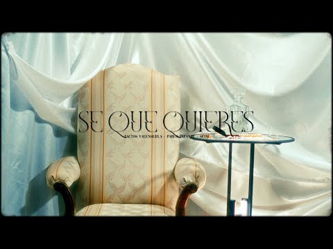 14.- Se Que Quieres -Tactos Valensuela Ft. Pablo Infante, Seor ( Prod. Daga ) / ( Visualizer )