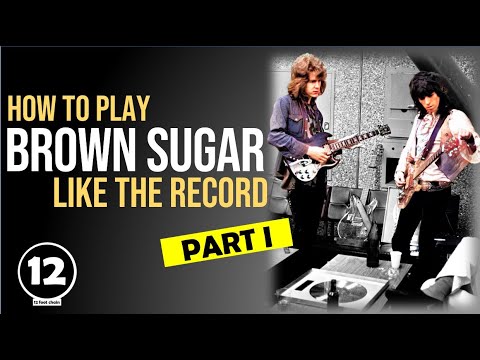 Brown Sugar - Rolling Stones | Guitar Lesson (Part 1)