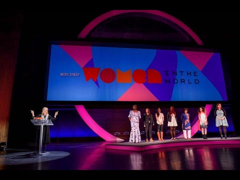 Meryl Streep introduces the female leaders of tomorrow
