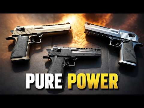 Desert Eagle Polished Stainless 357 Mag Pistol Magnum Research Quick Look (Review)