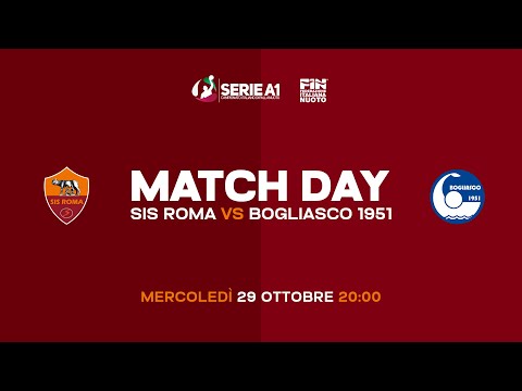 SIS ROMA vs AGN ENERGIA BOGLIASCO 1951 | Serie A1 femminile 2025/2026