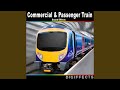 High Speed Train Ride with Slowing Down