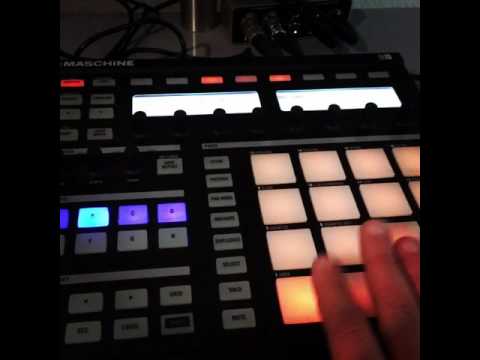 Native Instruments Maschine Mk1 first attempt at sampling