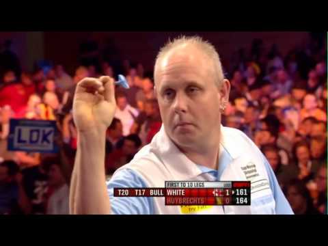 White v Huybrechts | 1/3 | Round two | European Darts Championship 2012
