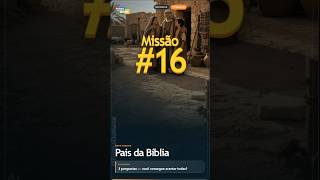 Você acerta estas 3 perguntas bíblicas? 👀 | Missão #16 #shorts #quizbiblico #desafiobiblico
