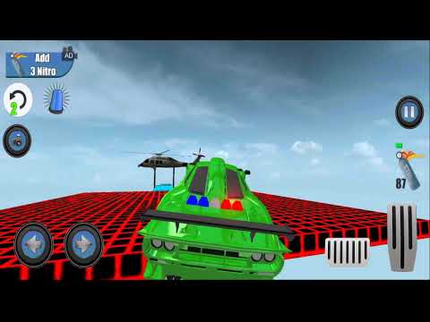 police gameplay - car game # e1 - android games - Police Car Stunts GT Racing: Ramp Car Stunt
