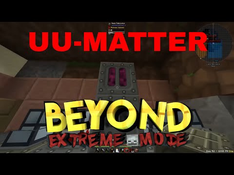 UU MATTER IN DER ZWEITEN FOLGE?! - Minecraft Beyond Extreme #02 | Anazorex