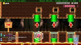 Awesome level found in 100 man: Speed Run Hard Remix(Lv. 1~6)