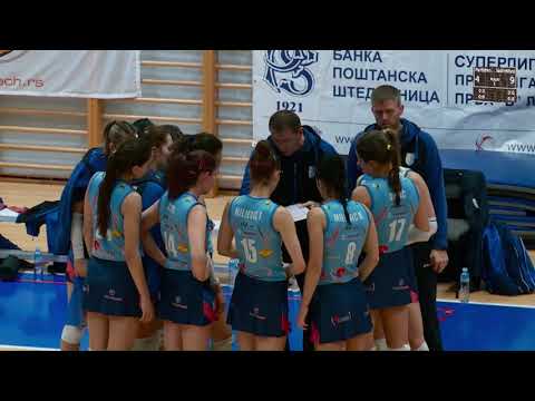 ŽENSKA ODBOJKA: Partizan - Jedinstvo Stara Pazova 3-1 | jedanaesto kolo (11.12.2021.)