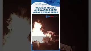 Begini Respons Kapolda Papua Tahu Warga Paniai Bakar Surat & Kotak Pemilu 2024: Sangat Disayangkan