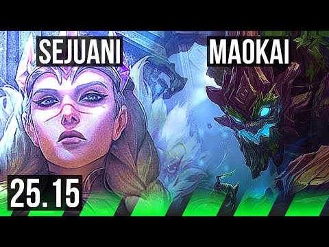 SEJUANI vs MAOKAI (JGL) | KR Master | 25.15