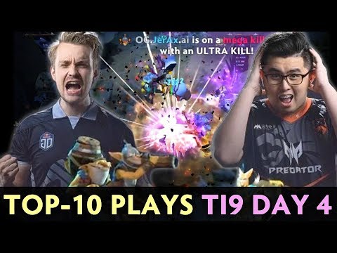 TOP-10 BEST PLAYS of The International 2019 — FINAL DAY Group Stage