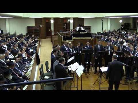 Choral Midnight Selichot 2016 with Cantor Avraham Kirshenbaum - Haneshoma Lach