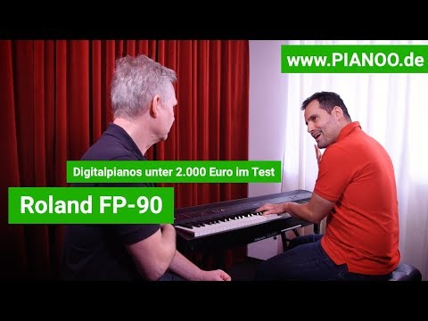 Digitalpiano für Einsteiger und Fortgeschrittene - Test: Roland FP-90