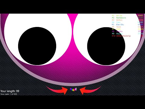 Slither.io A.I. 115,000+ Score Epic Slitherio Best Gameplay! #113