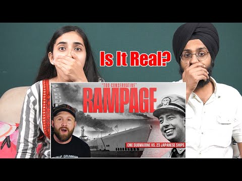 Indians React to Ramage's Rampage - US Submarine Sinks 5 Ships in 37 Minutes - USS Parche