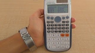 How to setup Casio scientific calc to get answer in decimal points like 0.001