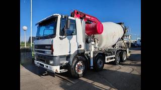 DAF CF 85.380 8x4 FULL STEEL SPRING /!\ MANUAL ZF GEARBOX /!\ EURO 2 betongpumpe til salgs - Bilde 4 | Machineryline NO DAF CF 85.380 8x4 FULL STEEL SPRING /!\ MANUAL ZF GEARBOX /!\ EURO 2 betongpumpe | Bilde 4 - Machineryline