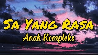 Download lagu Menyesal trada guna kalo ko su deng dia - Sa Yang Rasa | Lagu Timur TerbaruThe Lirik mp3