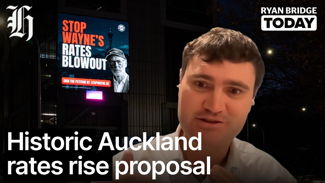 Historic Auckland rates rise proposal leads to special vote | Ryan Bridge TODAY