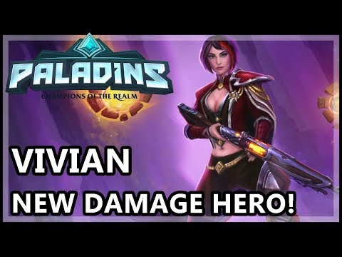 Paladins Gameplay German/Deutsch Erste Runde  VIVIAN