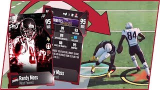 95 OVR MOST FEARED MORPHED RANDY MOSS GAMEPLAY! 99 SPEED! - Madden 18 Ultimate Team Gameplay