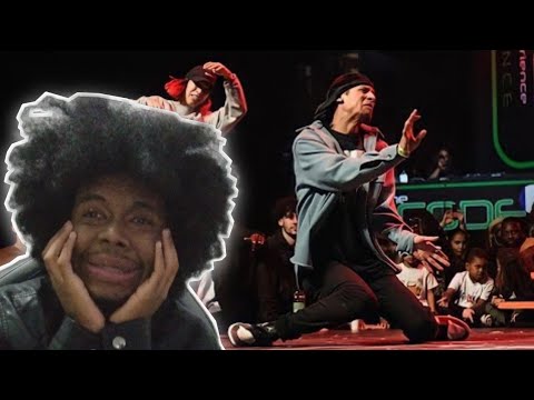 REACT : Larry [Les twins] & Laura nala vs Les Gamal : Battle Hip Hop - The Code