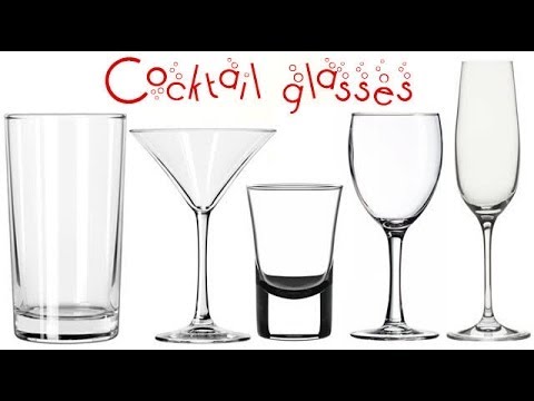 Cocktail glasses